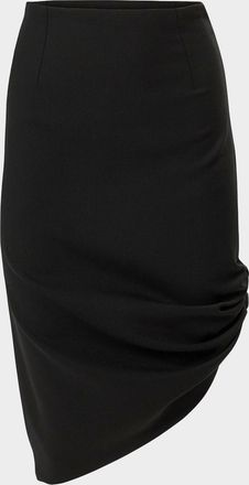 Carolina Herrera Knee Length Asymmetric Skirt