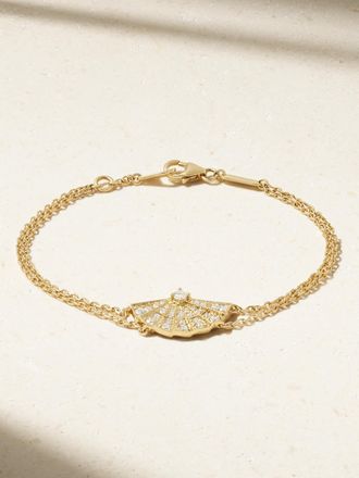 Garrard Bracciale In Oro 18 Carati Con Diamanti