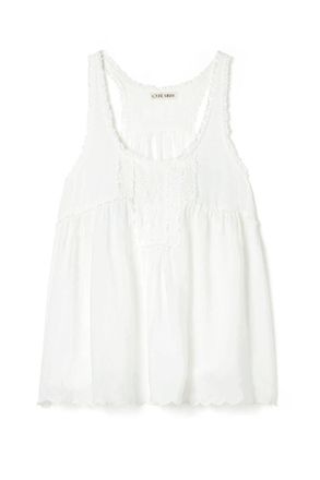 Louise Misha Womens Olenia Top In Off White