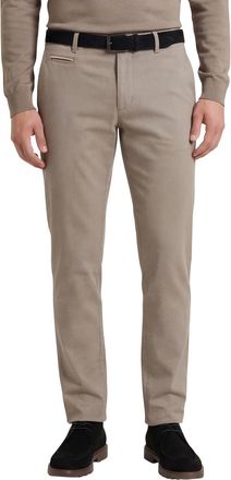 Brax Brax Pantalon bruin katoenen effen