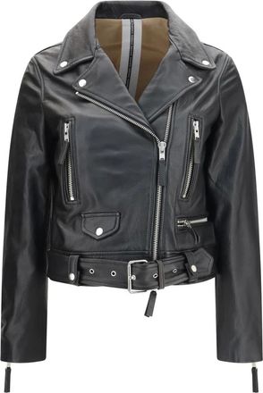 S.W.O.R.D 6.6.44 S.w.o.r.d 6.6.44 - 6644 Leren Jas - Dames - Jassen - Zwart - Maat: L Leer