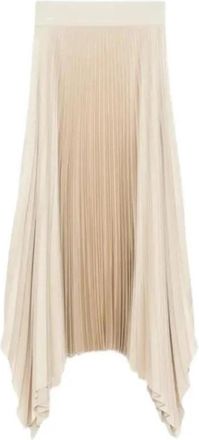 Joseph Ade Knit Weave Pliss&eacute; Rok - Dames - Maxi Rokken - Roze - 2XS - Polyester - Rokken