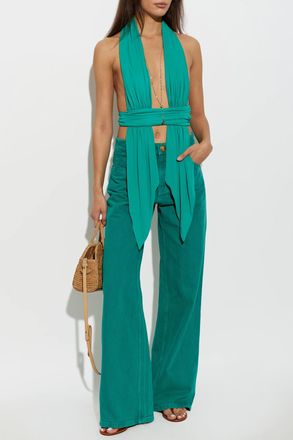 CHRISTOPHER ESBER Relaxed Quartz Jeans, Womens, Green