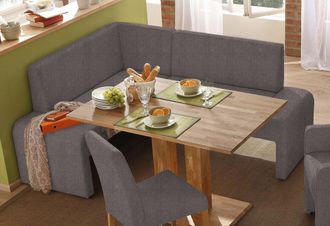 HOME AFFAIRE Eckbank »Bologna« in 2 Grössen (langer Schenkel 180 oder 200 cm), verschiedene Qualitäten