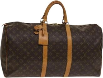 Louis Vuitton Pre-owned Weekend Bags, female, Brown, Size: ONE SIZE Pre-owned Canvas louis-vuitton-bags