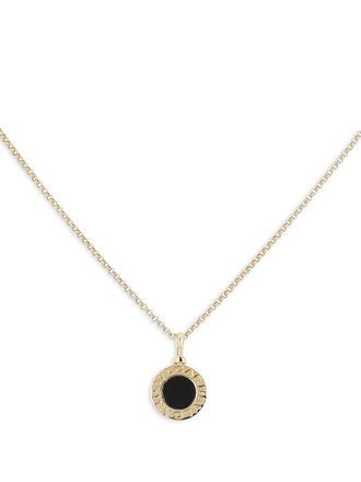 Bulgari Pendente in oro giallo onice