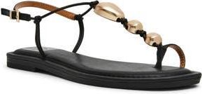 Dolce Vita Jazi Toe Loop Sandal in Black at Nordstrom Rack, Size 6.5