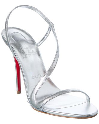 Christian Louboutin Rosa Z 100 Leather Sandal