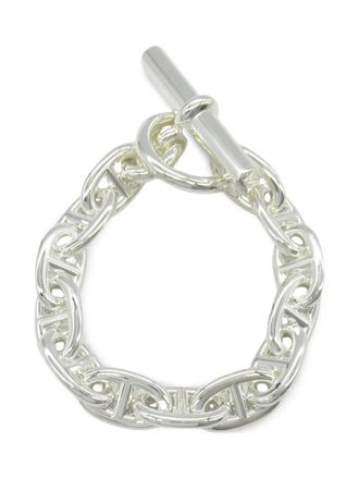 Herm&egrave;s 2020s Shane Dunkle MM bracelet - women - Silver - One Size