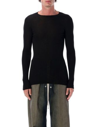 Rick Owens Ribbed Knit Crewneck