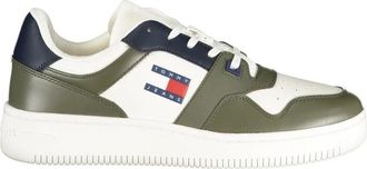Tommy Hilfiger Sneakers - Heren - Sneakers - Veelkleurig - 46 EU - Leer - Schoenen