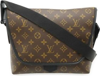 Louis Vuitton Pre-owned Canvas shoulder-bags - Heren - Vintage Schoudertas - Bruin - ONE Size - Vintage