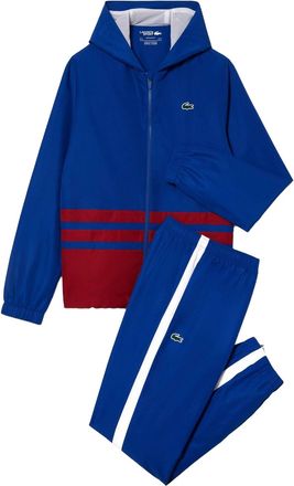Lacoste Heren trainingspak tennis (Marineblauw/Bordeaux/Wit)