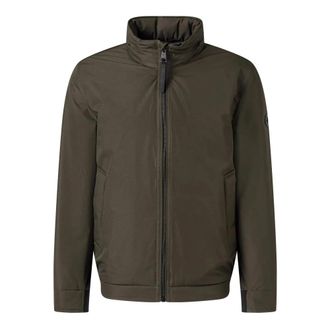 Strellson Licht Gewatteerd Jack - Heren - Zomerjassen - Groen - 2XL - Katoen - Jassen