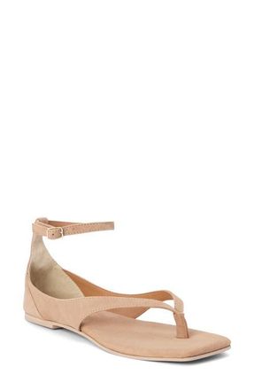 Matisse Footwear Kerry Ankle Strap Sandal in Tan Suede at Nordstrom, Size 10