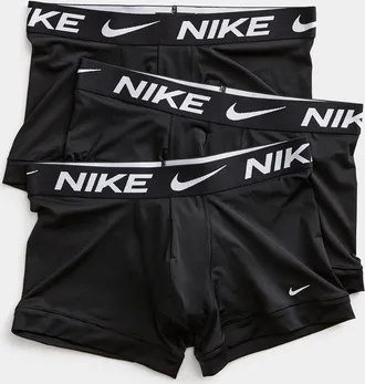 Nike Mens 3 logo band trunks Dri-FIT Essential Micro 3-pack