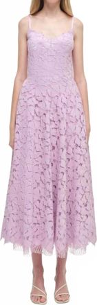 Jonathan Simkhai Julia Midi Dress In Orchid