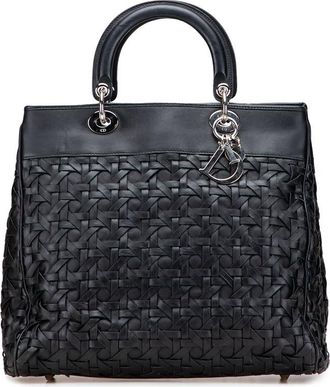 Dior Pre-owned Dior Woven Lambskin Lady Avenue Tote Ladies 5N9SCSUQF92S0A3S