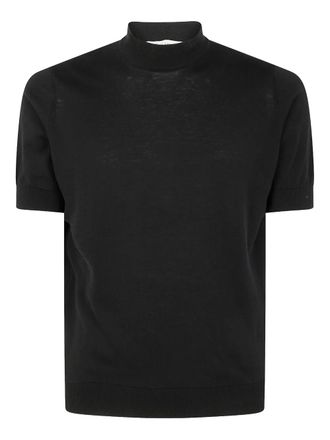 FILIPPO DE LAURENTIIS T-shirt a collo alto - Nero