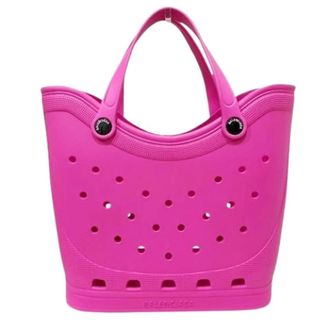 Balenciaga Pre-owned Tote Bags, female, Pink, Size: ONE SIZE Pre-owned Rubber balenciaga-bags