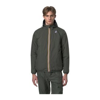 K-Way Claude Jacket - Heren - Zomerjassen - Groen - 2XL - Polyester - Jassen