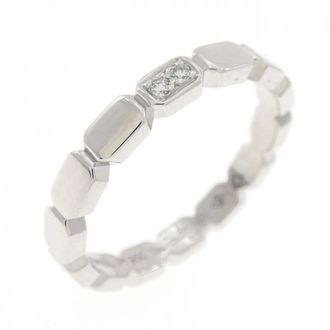 Chanel Platinum 950 Band Ring (Pre-Owned)