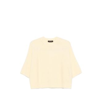 Fabiana Filippi Sequin-embellished Raglan-sleeve Sweater