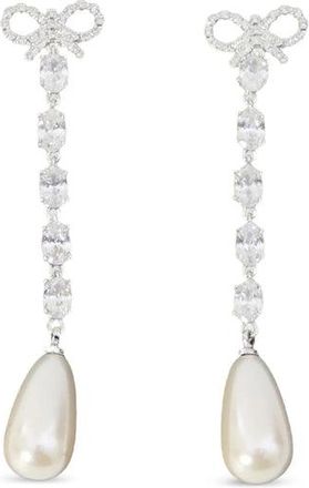 Self Portrait Jewellery Argento, Bianco-Donna