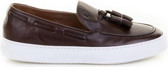 Fratelli Rossetti Batik Tassel Loafers - Heren - Loafers - Bruin - 45 1/2 EU - Leer - Schoenen