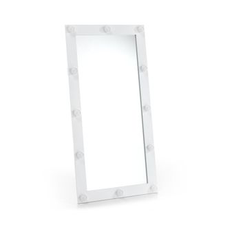 tomasucci Hollywood floor/wall mirror, matt white