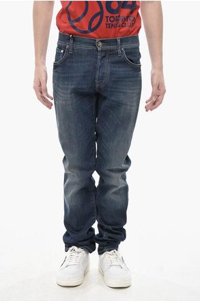 Corneliani ID Regular Fit Stretch Cotton Jeans 16cm size 31