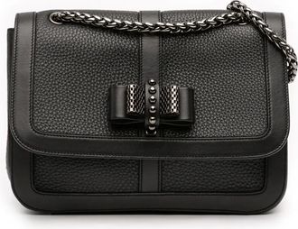 Christian Louboutin Borsa a tracolla Sweet Charity piccola in pelle 2010-2025 - Nero