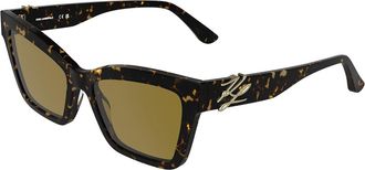 Karl Lagerfeld KL6220S 242 Womens Sunglasses Tortoiseshell Size 54
