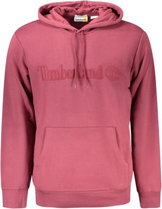 Timberland Paarse hoodie met borduurwerk - Heren - Hoodies - Paars - S - Hoodies & sweatvesten