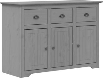 vidaXL Vidaxl - Sideboard bodo Grey 115x43x79.5 cm Solid Wood Pine