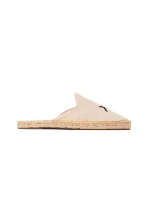 Soludos The Smoking Mule Embroidery Espadrille in Sagittarius - Natural Undyed at Nordstrom, Size 10