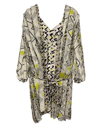 Diane Von F&uuml;rstenberg Diane Von Furstenberg MarMara Dress in Multicolor Silk