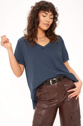 Bloomingdale's Knock Out V Neck Tee