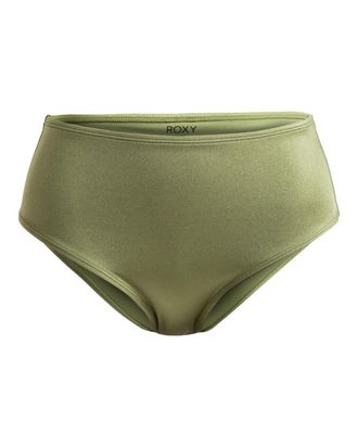 Roxy Bikini-Hose ROXY Brilho, Damen, Gr. XL, US-Gr&ouml;ssen, gr&uuml;n (loden gr&uuml;n), Obermaterial: 82% Nylon, 18% Elasthan;, Badehosen Bikini-Hose