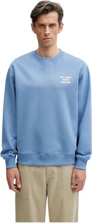Dr&ocirc;le de Monsieur Hoodies & sweatvesten, Heren, Blauw, S, Sweatshirts