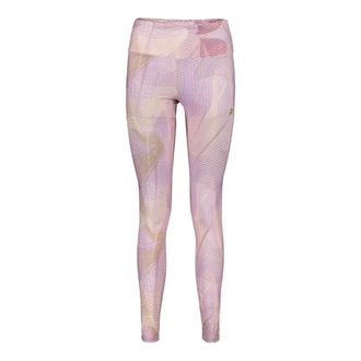Fila Leggings, female, Purple, Size: XS Purple Leggings with Reflective Print