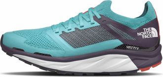The North Face Womens Flight Vectiv Trail Running Sneakers In Transatlantic Blue/eggplant Purple