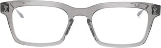 Akoni square-frame glasses - Grey