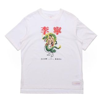 Li-Ning Dragon Boxer Graphic Paris Fashion Week T-shirt White AHSQ557-1