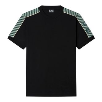 Emporio Armani T-Shirts, male, Black, Size: M Short Sleeve T-Shirts