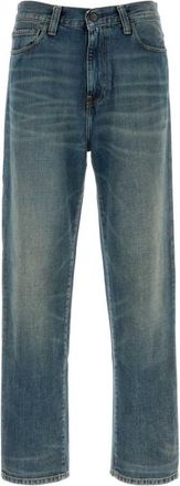 Carhartt Work in Progress Blue Mid Rise Jeans