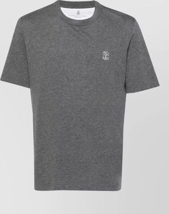 Brunello Cucinelli cotton logo-print t-shirt
