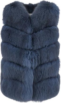 Suprema Fox Vest - Dames - Bodywarmers - Blauw - S - Jassen