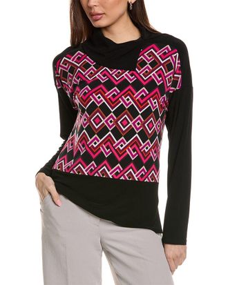 Joseph Ribkoff Cowl Tunic Top