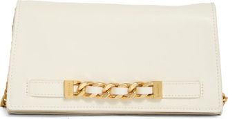 Rebecca Minkoff Curb Link Leather Crossbody Bag in Porcelain at Nordstrom Rack